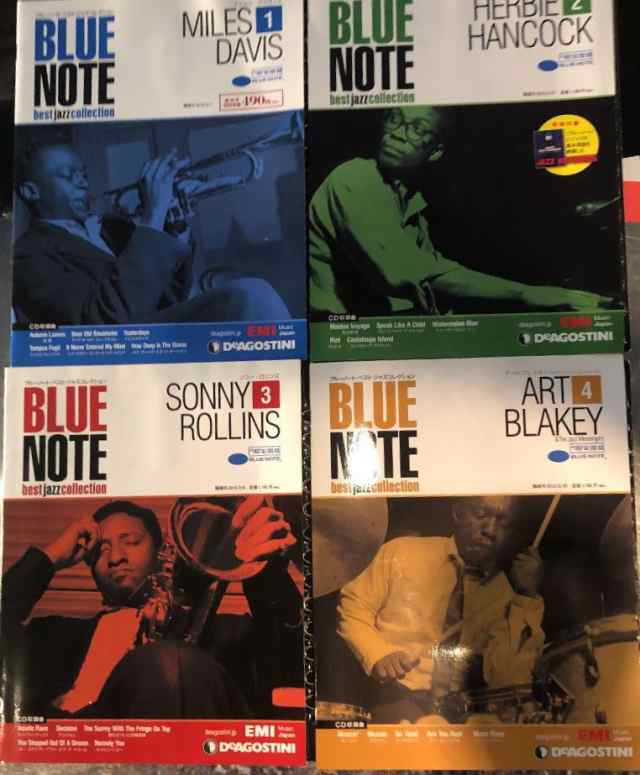 【中古】ブルーノートベストジャズコレクション 4巻セット　DVD付き　BLUENOTE　ジャズ　デアゴスティーニ　ベストコレクション　おうち｜au  PAY マーケット